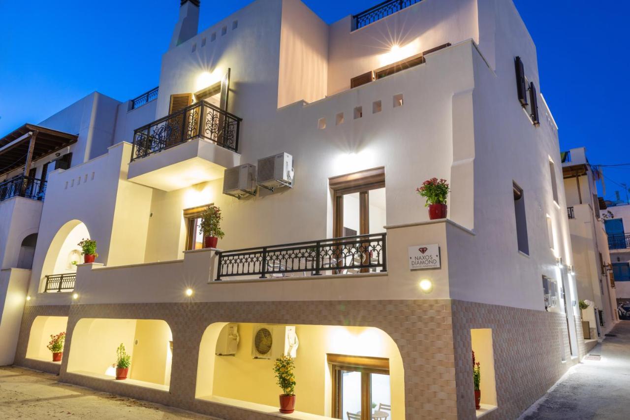 Naxos Diamond Studios Apartments Naxos City Eksteriør bilde